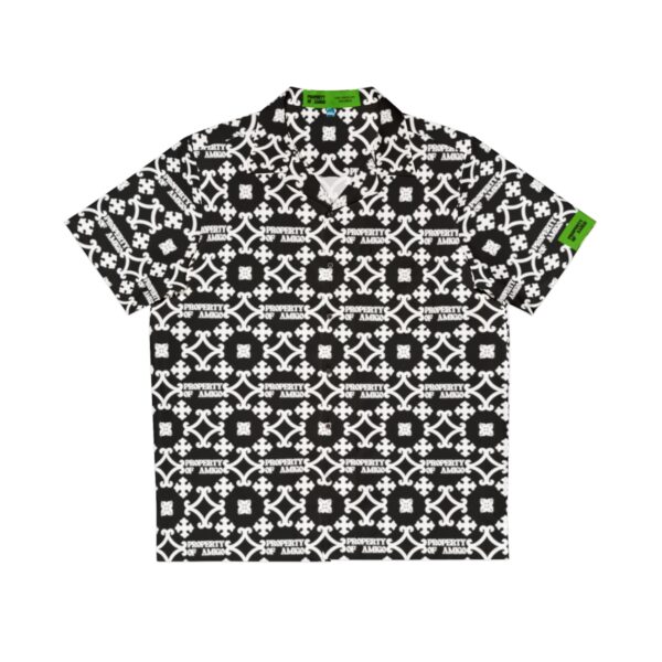 Pattern Button Up Shirt - Image 3