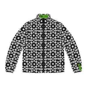 Pattern Puffer Jacket