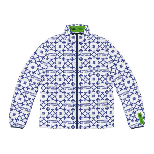 Pattern Puffer Jacket - Image 3
