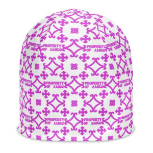 Pink Pattern Beanie