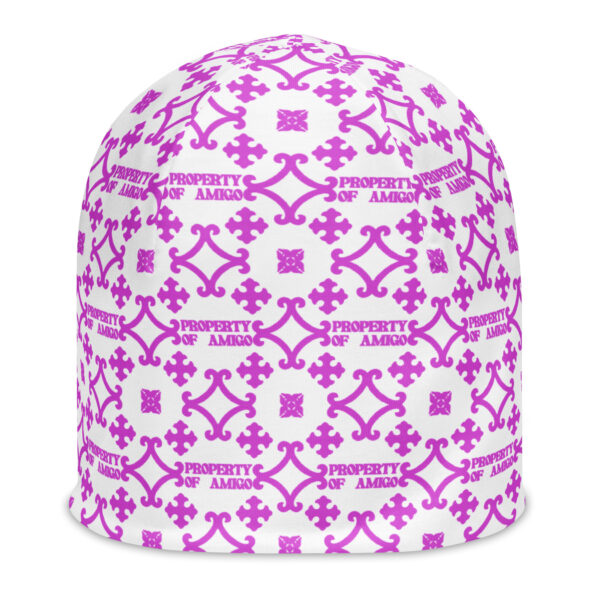 Pink Pattern Beanie
