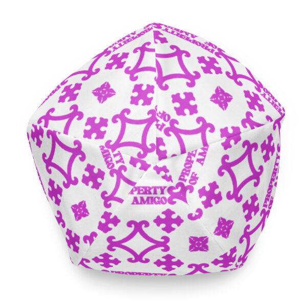 Pink Pattern Beanie - Image 5