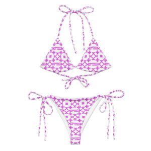 Pink Pattern Bikini