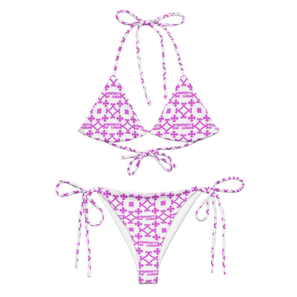 Pink Pattern Bikini