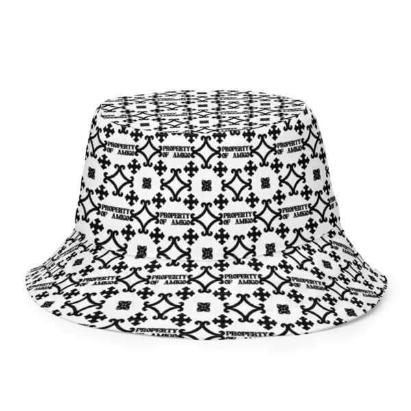 Reversible Pattern Bucket Hat - Image 8