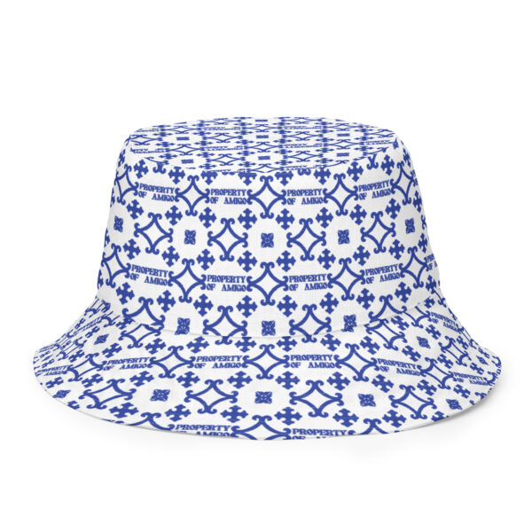 Reversible Pattern Bucket Hat - Image 4