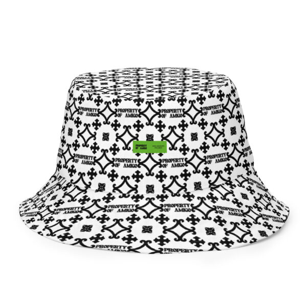Reversible Pattern Bucket Hat - Image 5