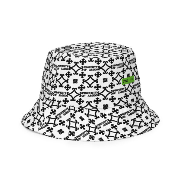 Reversible Pattern Bucket Hat - Image 6