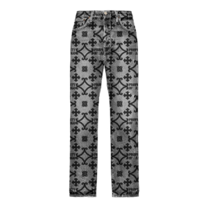 Pattern Jeans (Grey)