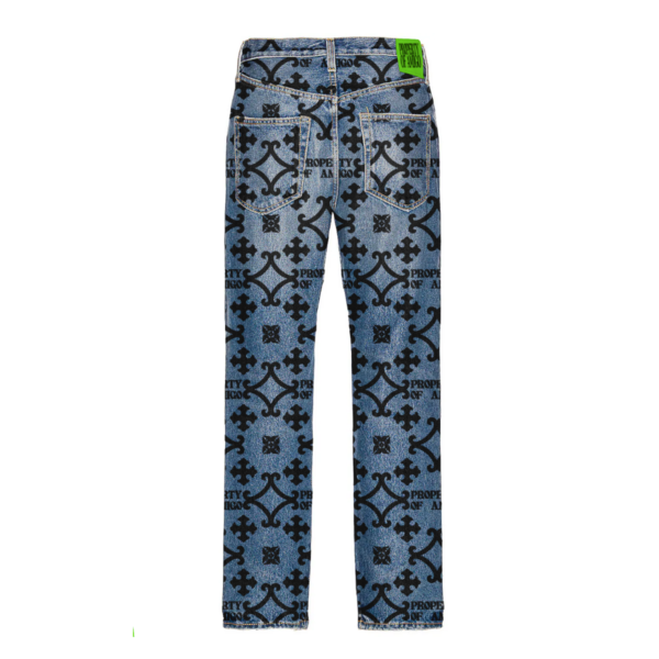 Pattern Jeans (Blue) - Image 2