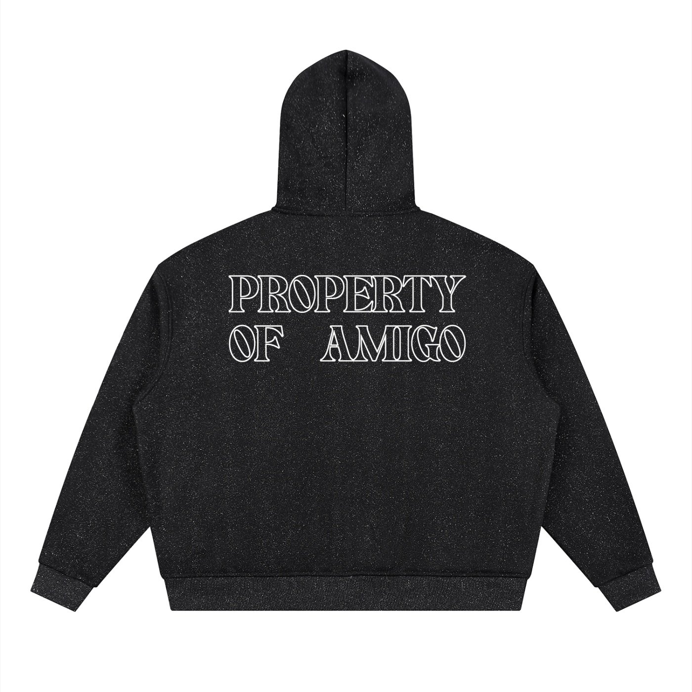 Zipper Sparkle Hoodie - Image 2