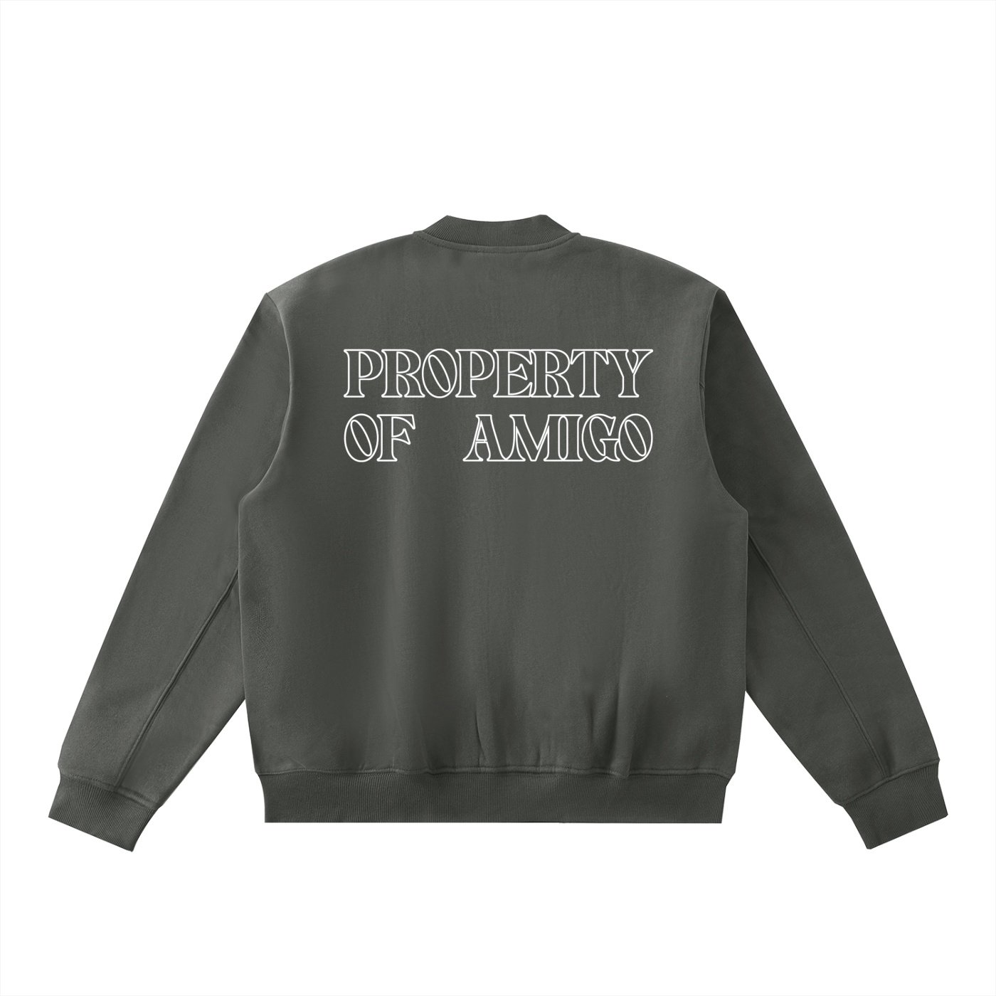 Zip-Up Varsity Jacket - Image 4
