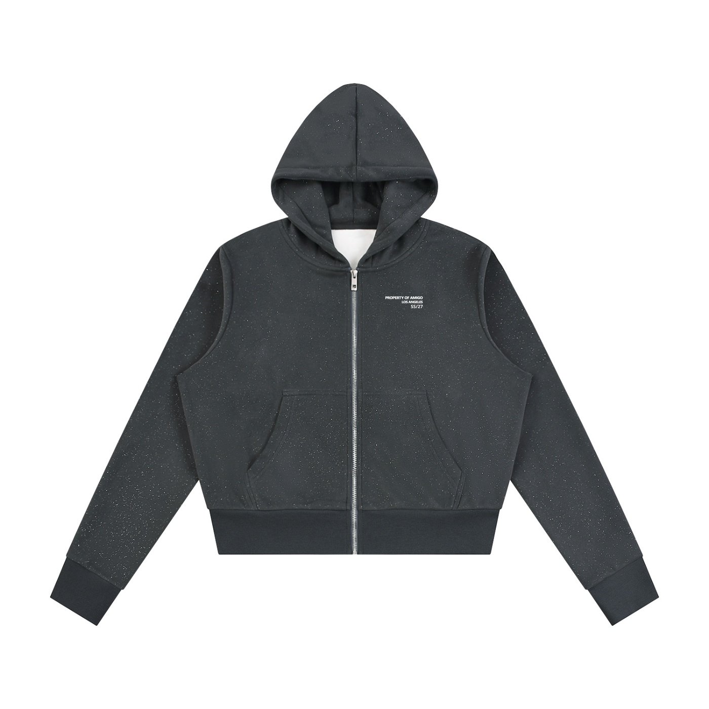 Women's Sparkle Zipper Hoodie - Image 9