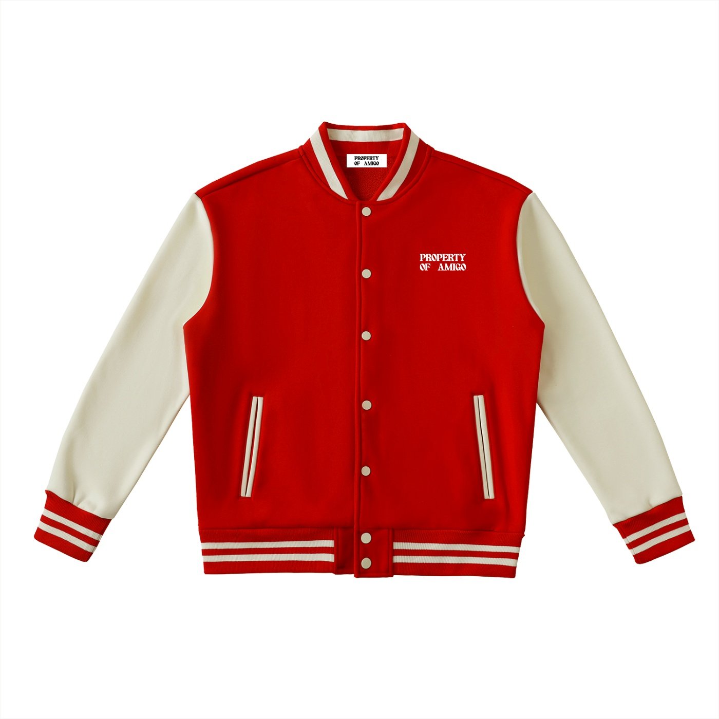 Fleece Varsity Jacket - Image 3