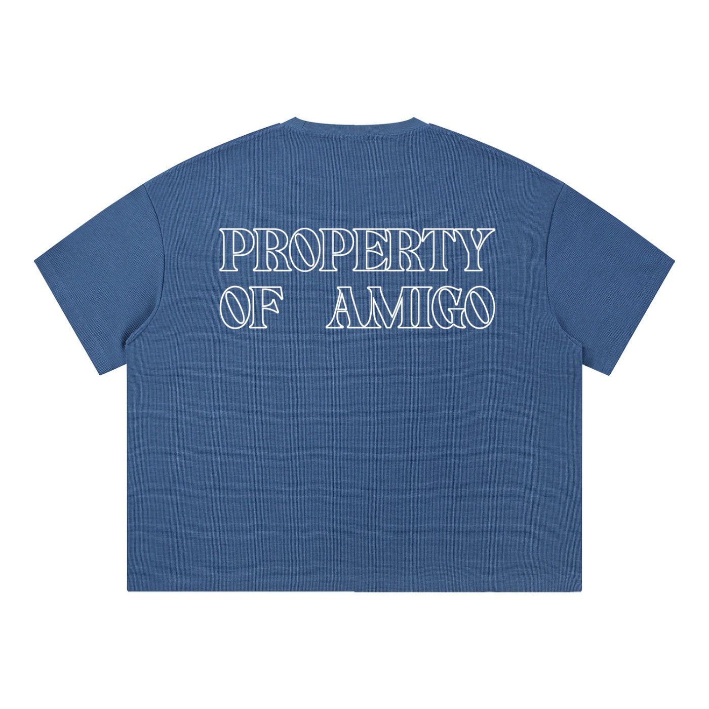 Waffle Texture T-Shirt - Image 4