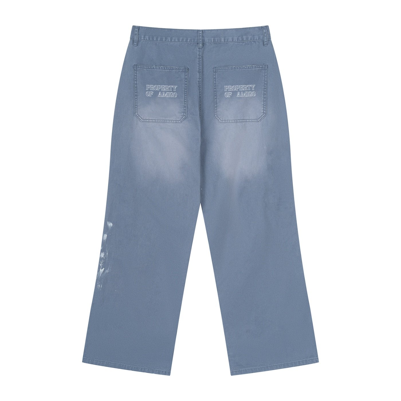 Paint Splatter Denim Jeans - Image 2