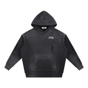 Frayed Fleece Hoodie