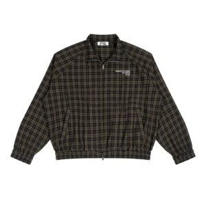Plaid Track Jacket