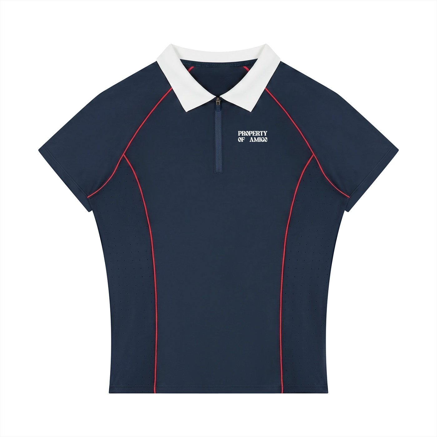 Women’s Slim Fit Quarter-Zip Shirt - Image 7
