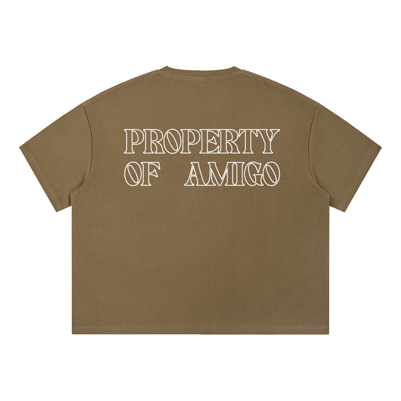 Waffle Texture T-Shirt - Image 6