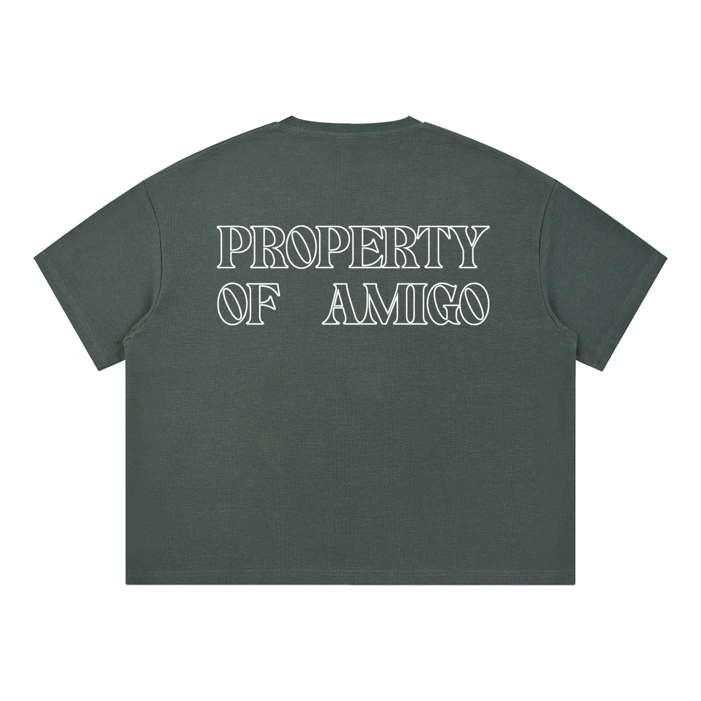 Waffle Texture T-Shirt - Image 10