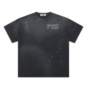 Sun-Faded Paint Splatter T-Shirt