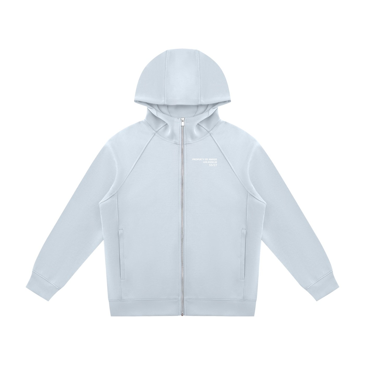 Raglan Zipper Hoodie - Image 5