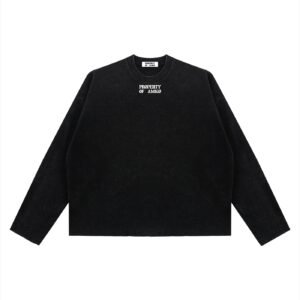 Waffle Texture Long Sleeve Shirt