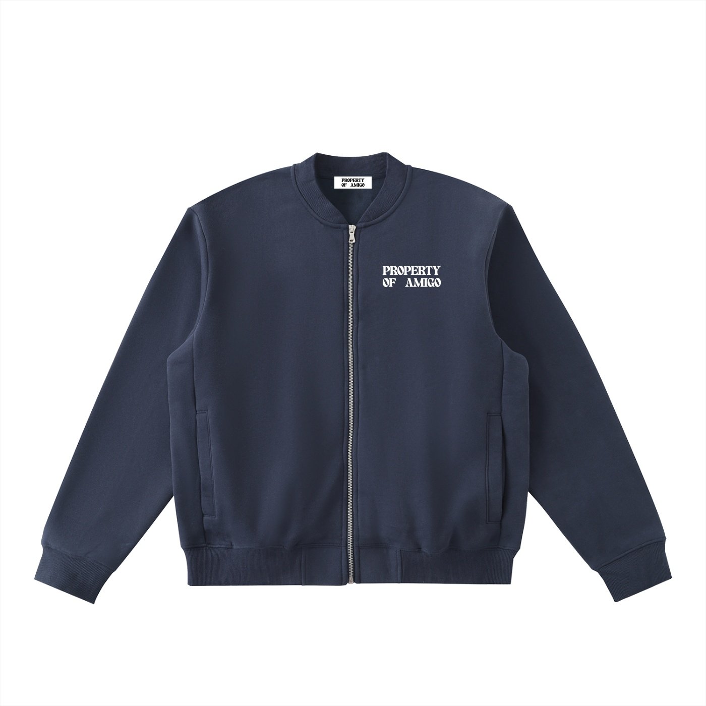 Zip-Up Varsity Jacket - Image 5