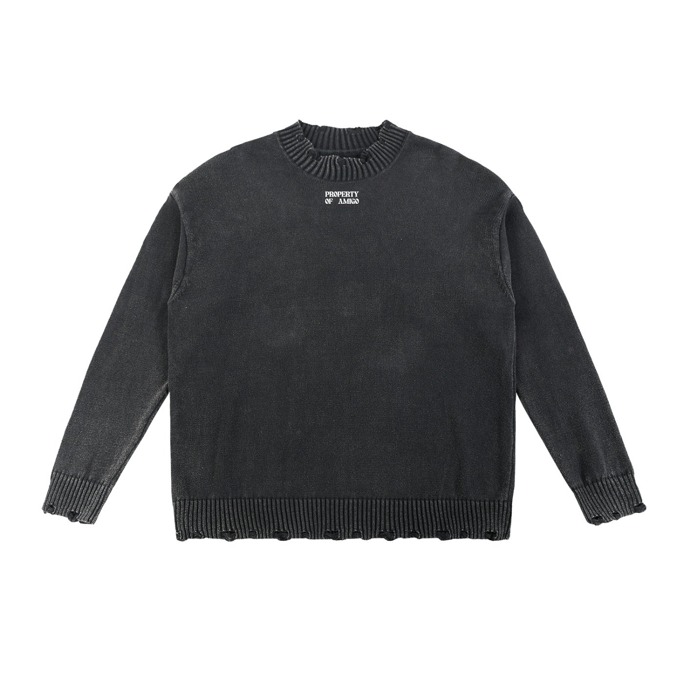 Vintage Frayed Sweater