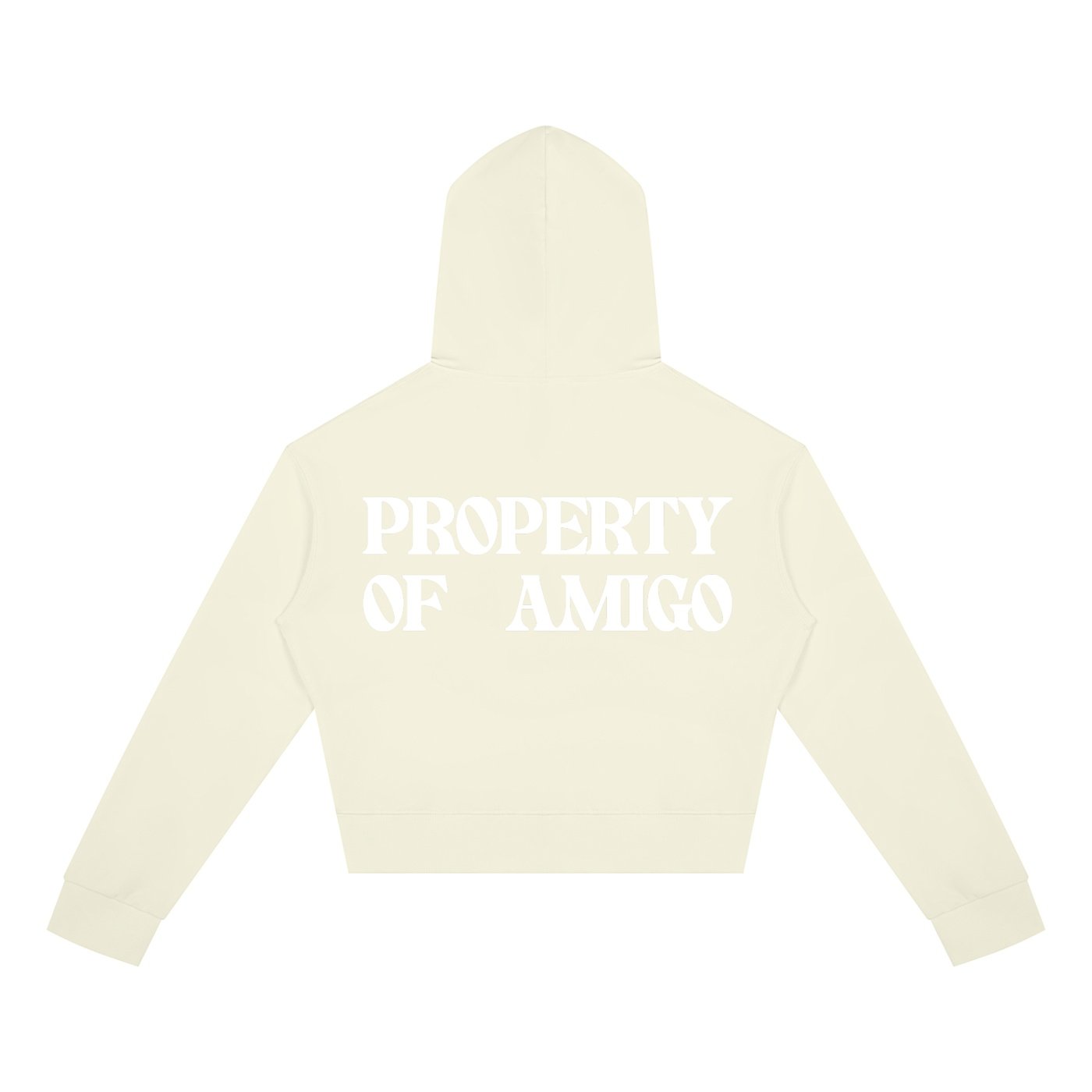 Women's Crop Zipper Hoodie - Image 4