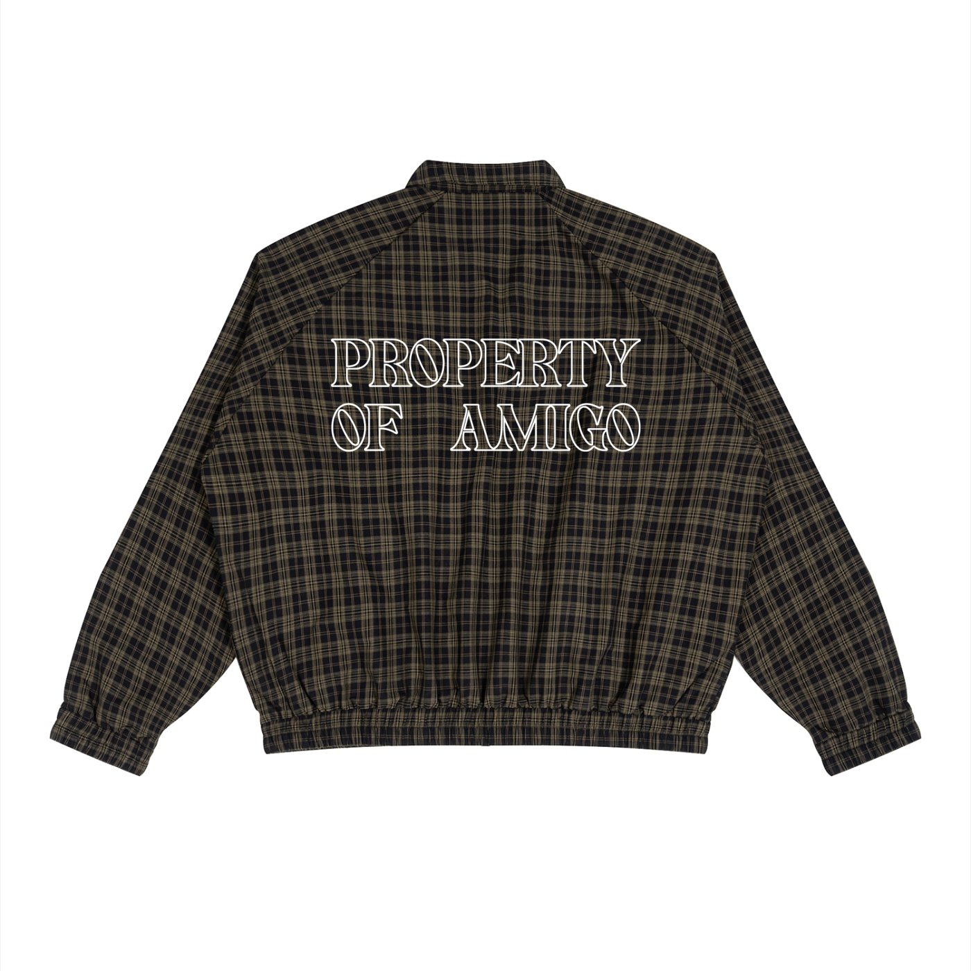 Plaid Track Jacket - Image 2
