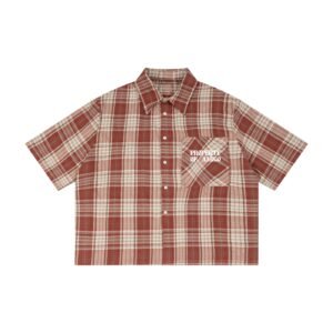 Short Sleeve Plaid Shirt