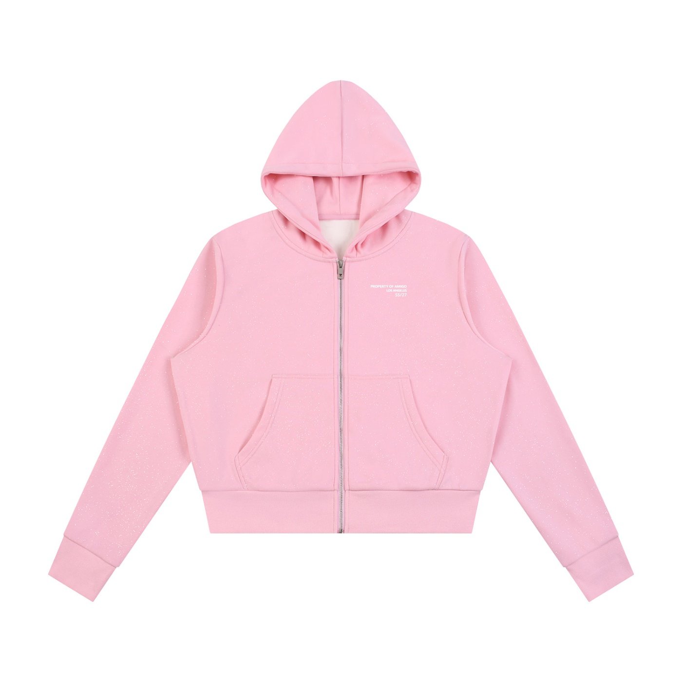 Women's Sparkle Zipper Hoodie - Image 5