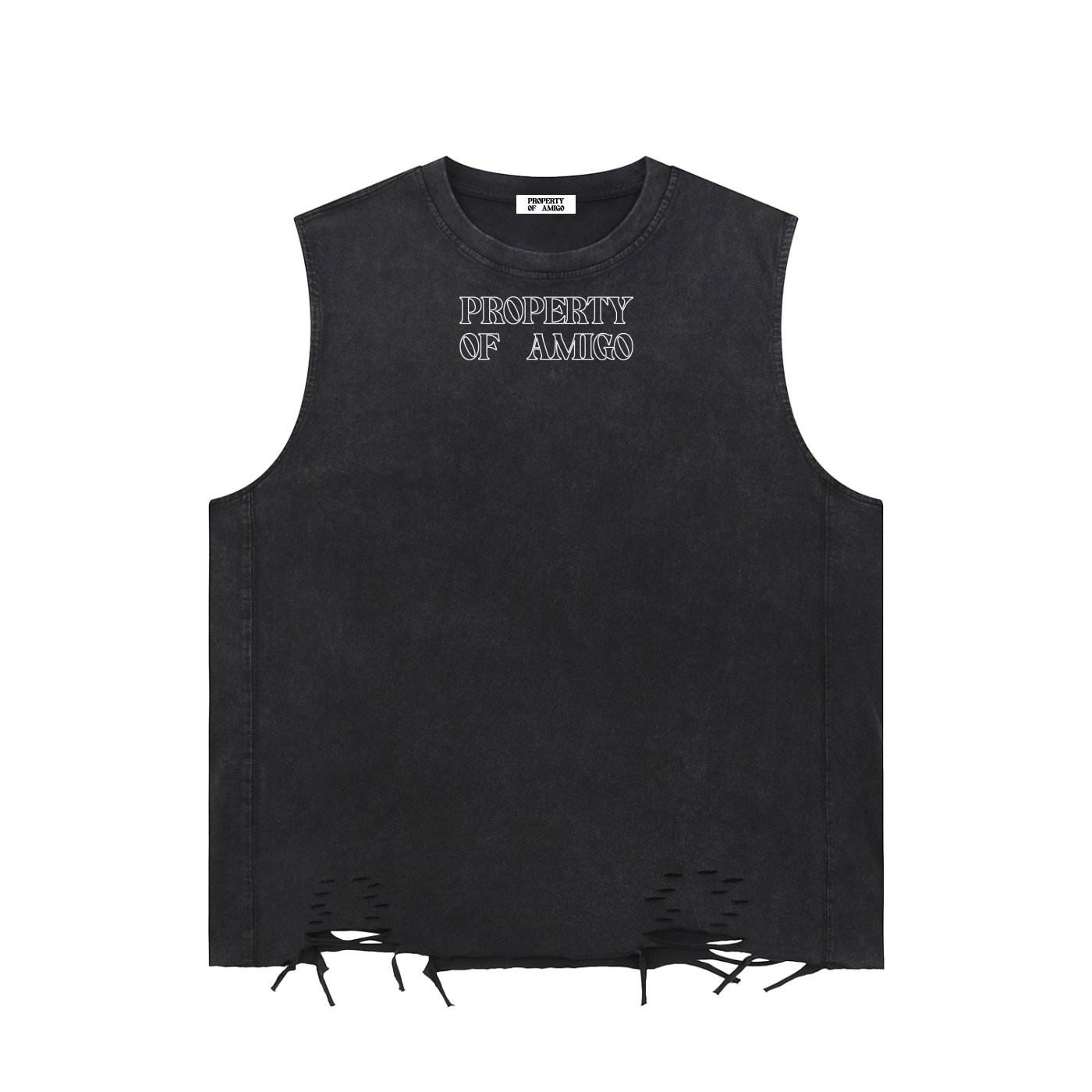 Frayed Tank Top