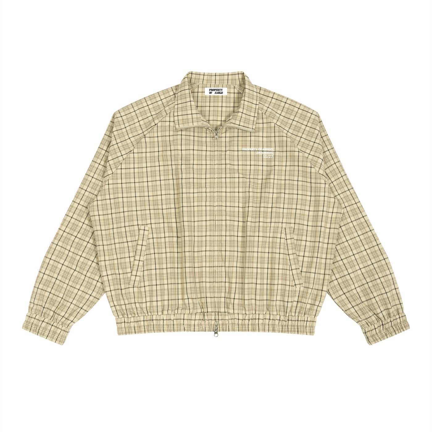 Plaid Track Jacket - Image 3
