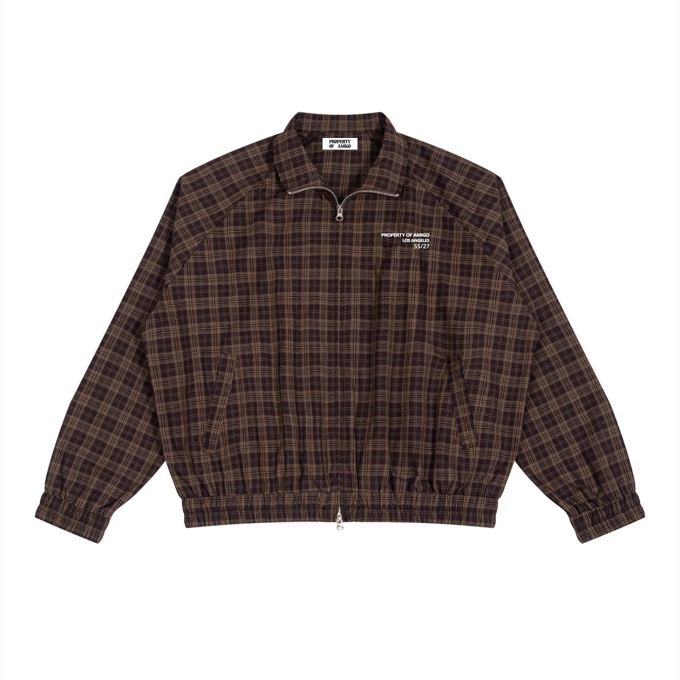 Plaid Track Jacket - Image 5