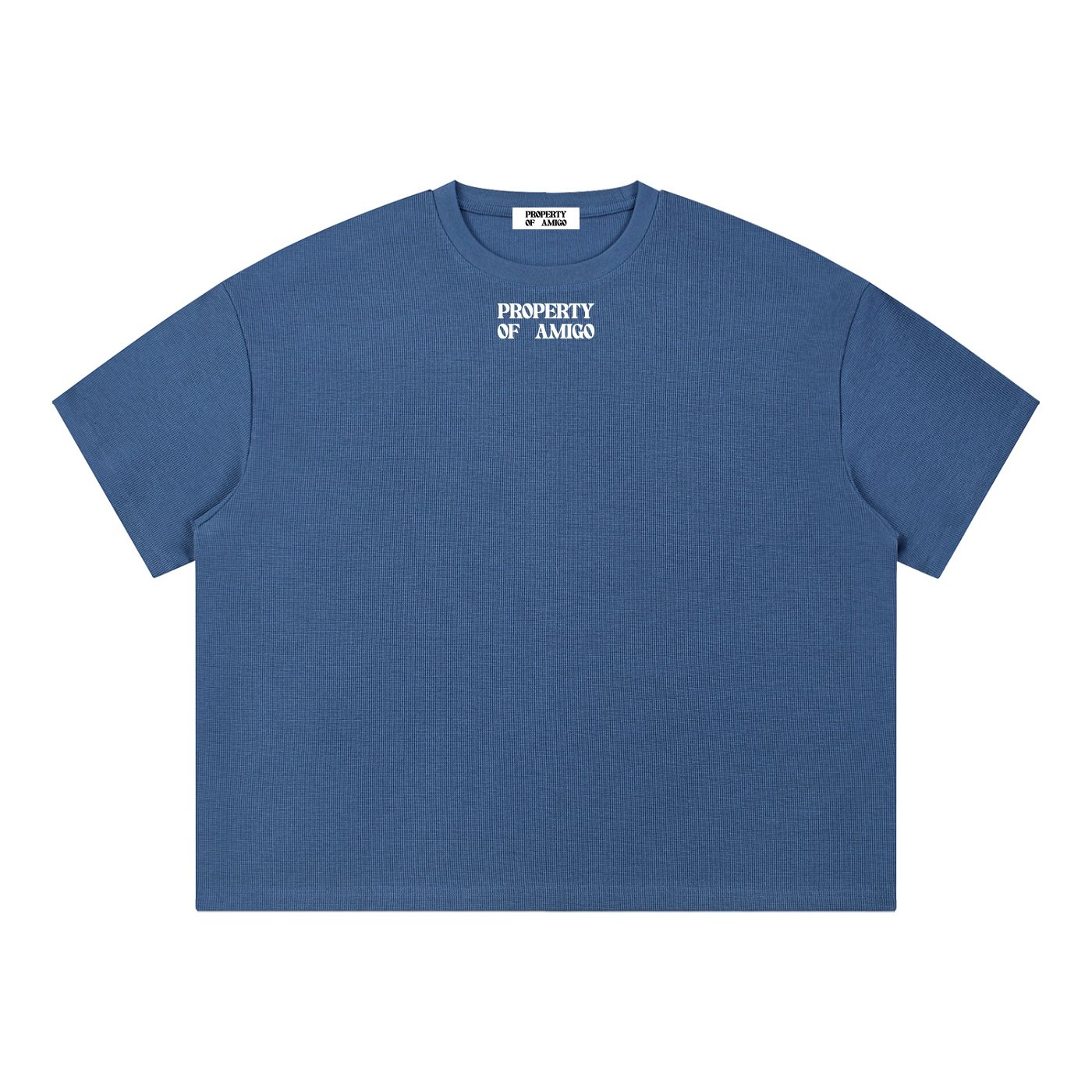 Waffle Texture T-Shirt - Image 3