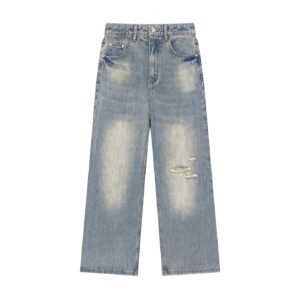 Distressed Denim Jeans