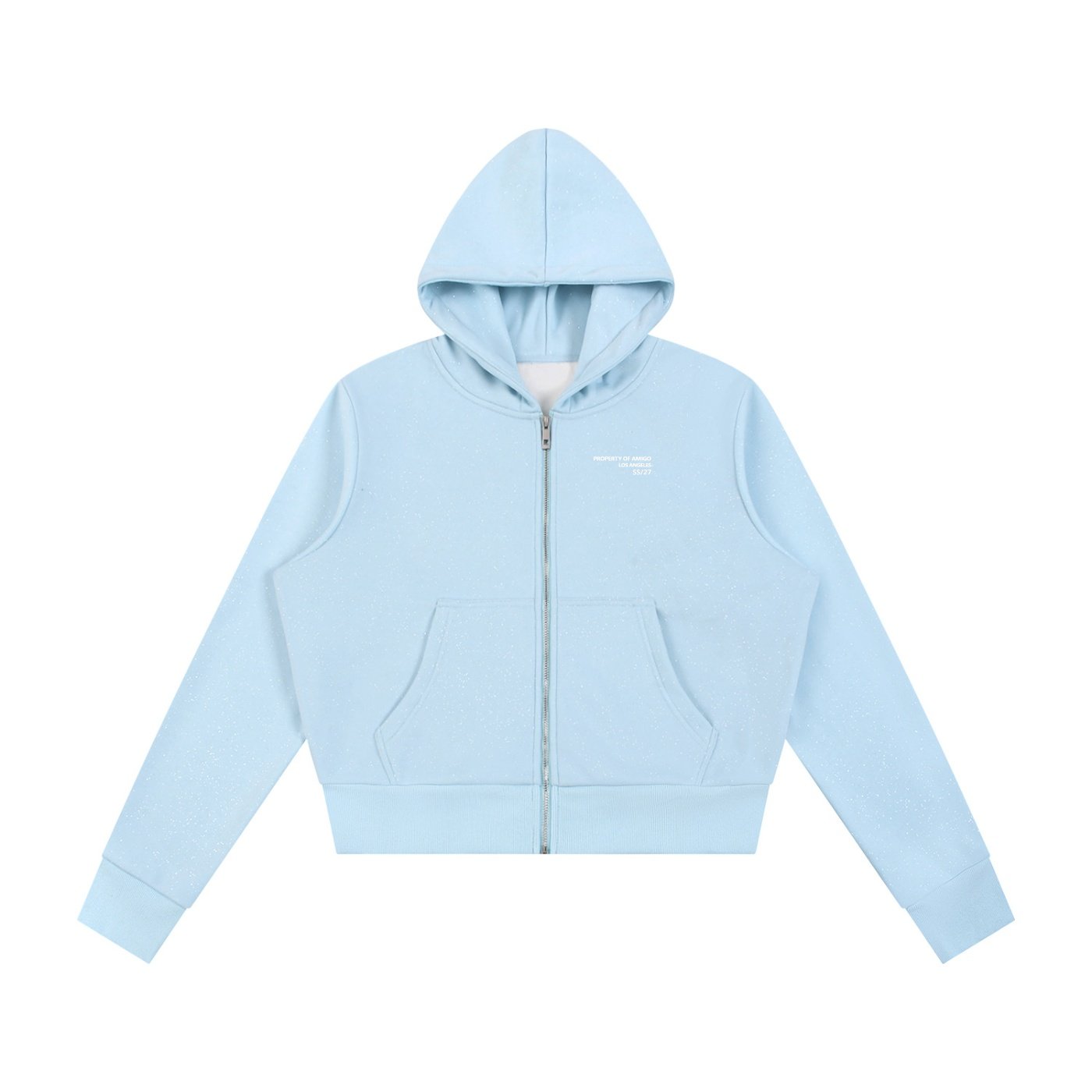 Women's Sparkle Zipper Hoodie - Image 7