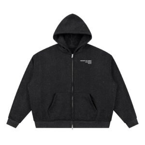 Zipper Sparkle Hoodie
