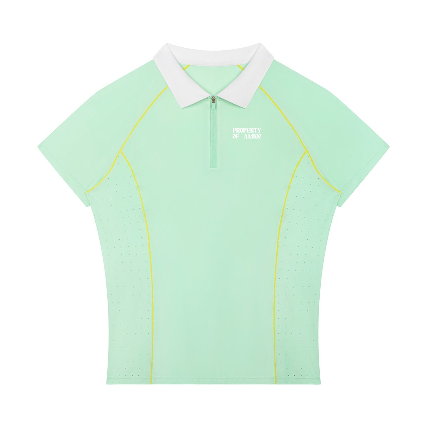 Women’s Slim Fit Quarter-Zip Shirt - Image 3