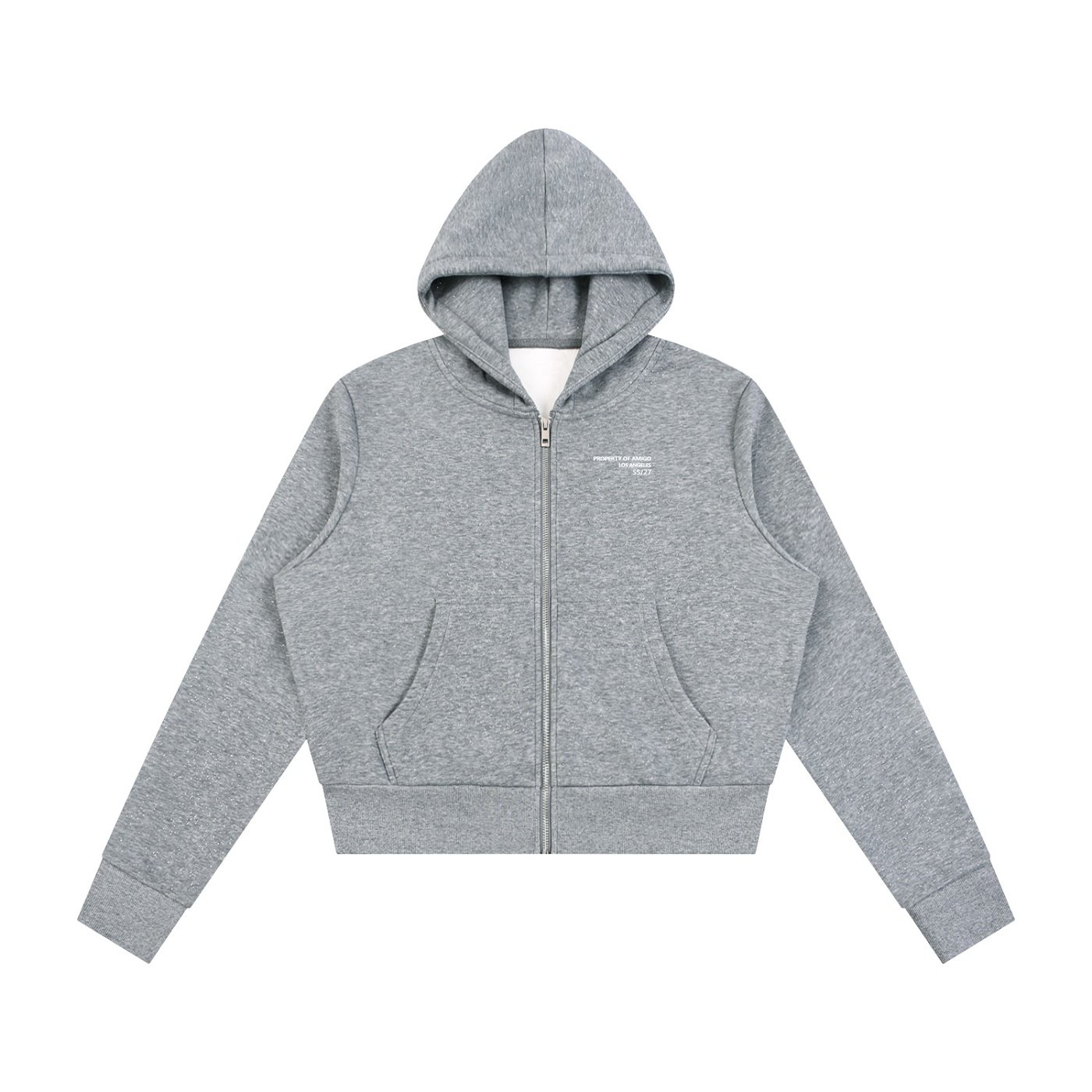 Women's Sparkle Zipper Hoodie - Image 3