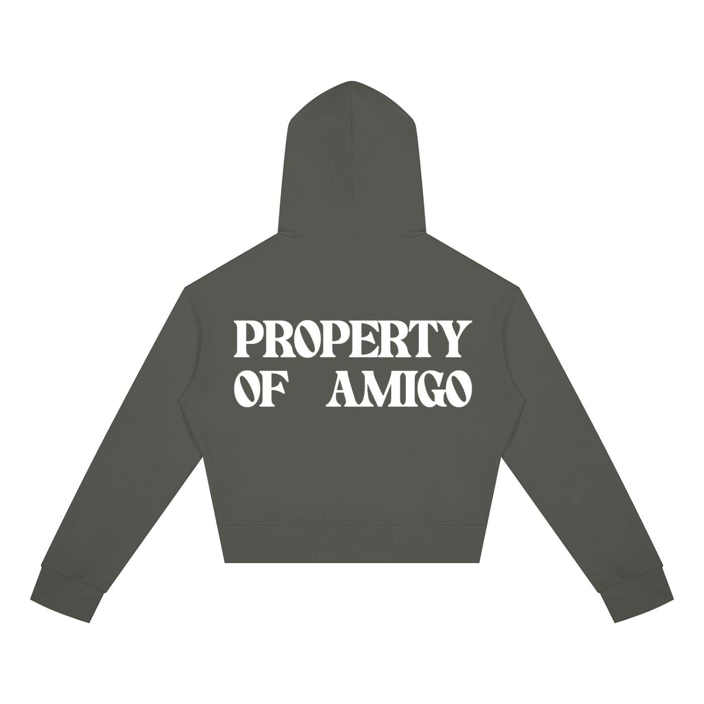 Women's Crop Zipper Hoodie - Image 14