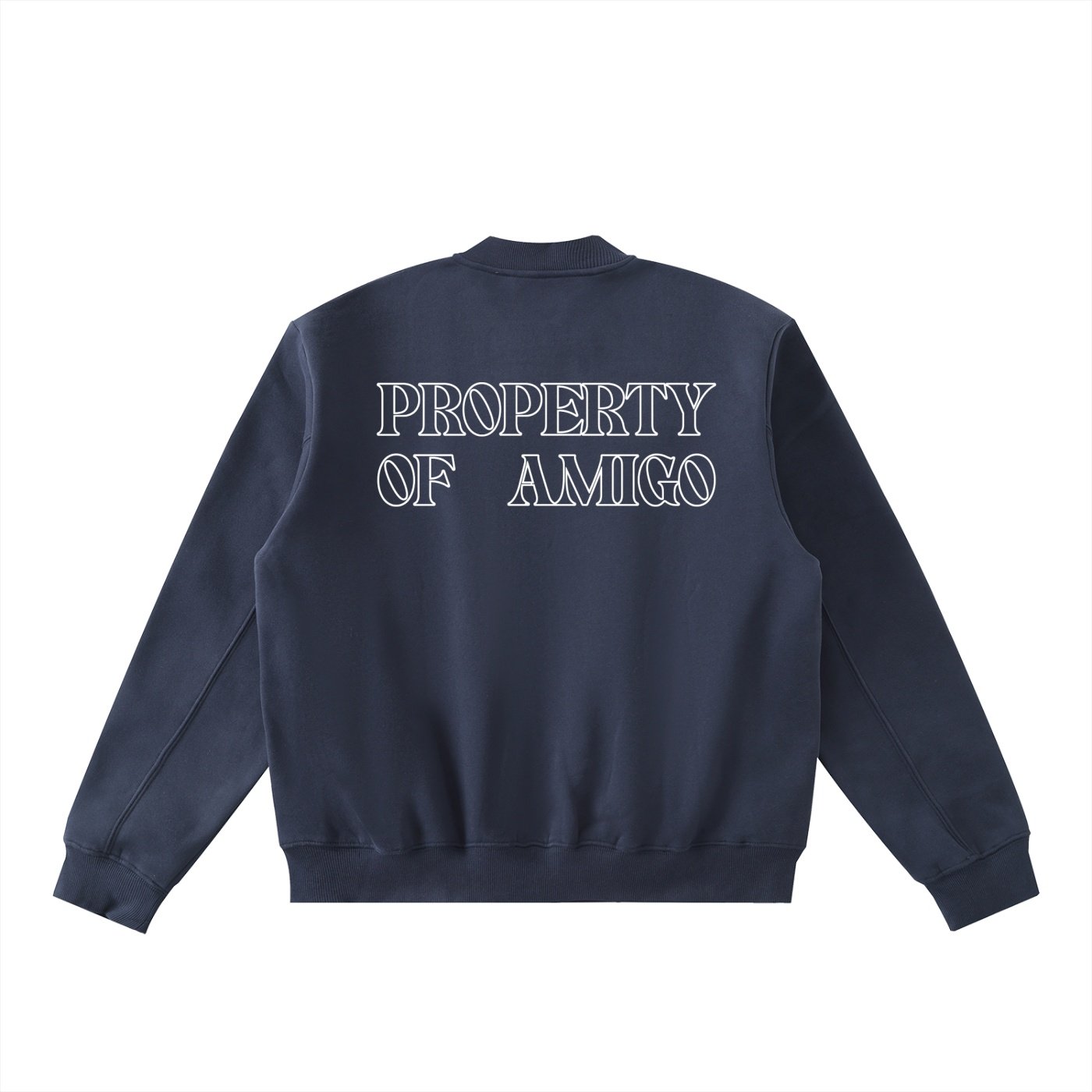 Zip-Up Varsity Jacket - Image 6